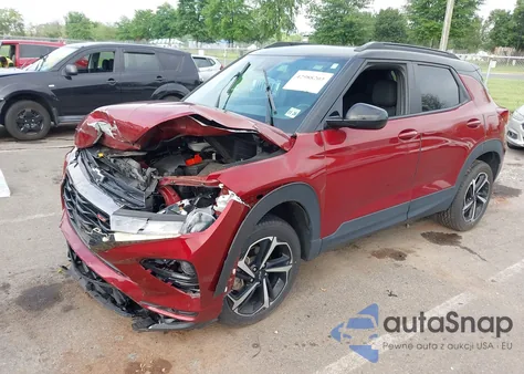 2022 Chevrolet Trailblazer Awd Rs z USA, uszkodzony, nr VIN KL79MUSL1NB059058